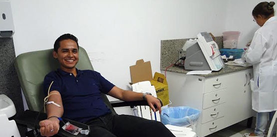 Funcionários do HGF contribuem com Doação de Sangue