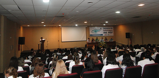 Abertura da Semana de Enfermagem no HGF