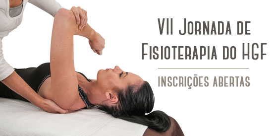 Abertas as inscrições para VII Jornada de Fisioterapia do HGF