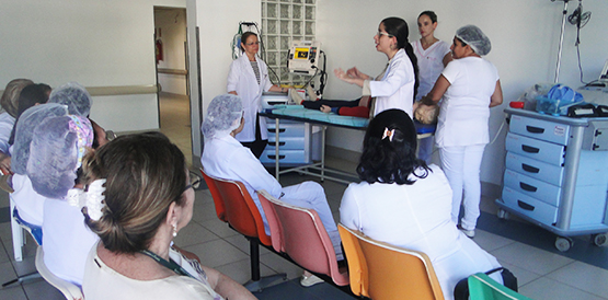 255 enfermeiros do HGF capacitados no Curso de Parada Cardiorrespiratória