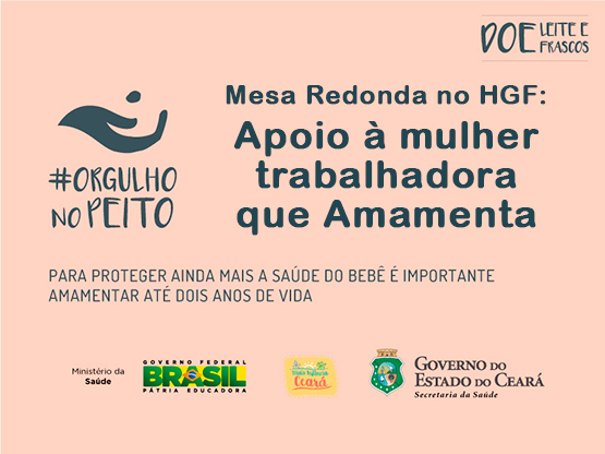 HGF na Semana Mundial do Aleitamento Materno