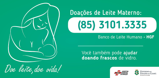 Banco de leite do HGF convida mães para doação