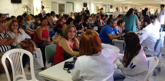 HGF atende a 80 pacientes no Mutirão da Dor de Cabeça