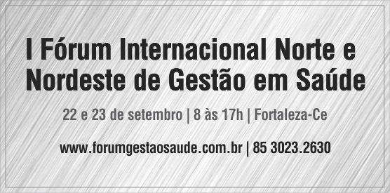 Fortaleza sedia I Fórum Internacional Norte e Nordeste de Gestão em Saúde
