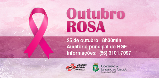 HGF realiza ação do Outubro Rosa para conscientizar sobre riscos do câncer de mama