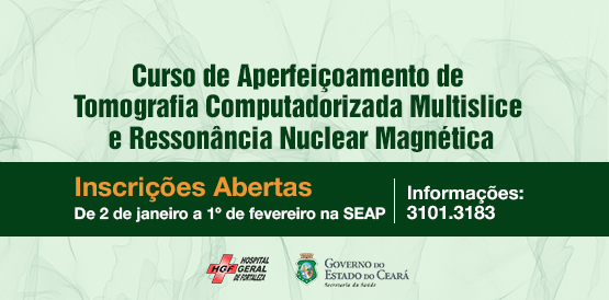 Inscrições abertas para curso de Especialização em TC Multislice e Ressonância Magnética