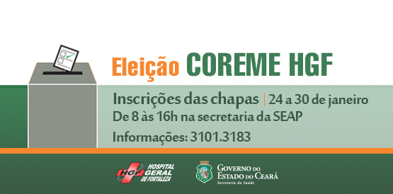 HGF convoca chapas para eleições da COREME
