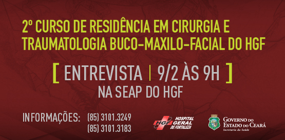 HGF informa local da entrevista para residência