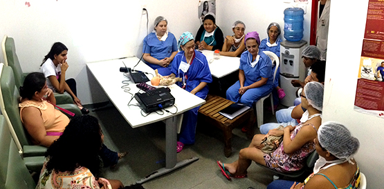 Projeto do HGF orienta pais e mães sobre cuidados com bebê