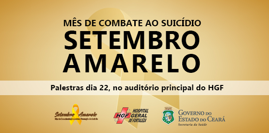 Profissionais do HGF debatem sobre prevenção ao suicídio