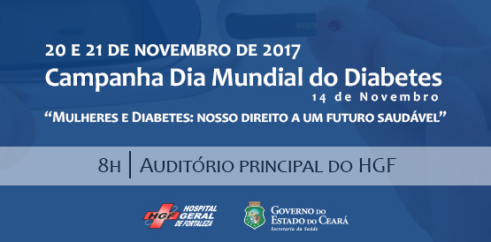 HGF realiza programação para detectar diabetes