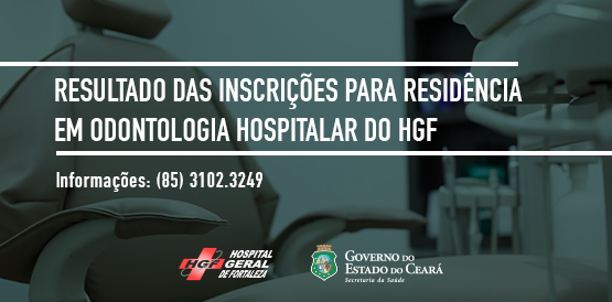 HGF divulga lista de inscritos para Residência em Odontologia Hospitalar
