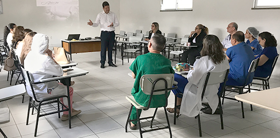 HGF apresenta projeto Apice On no Hospital Gonzaguinha da Barra do Ceará