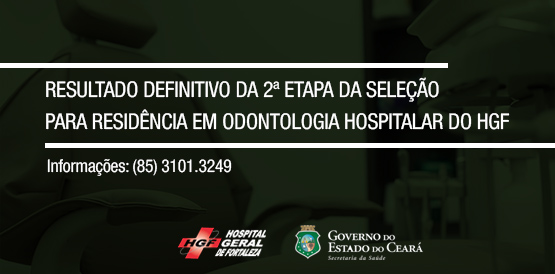 HGF divulga resultado final para residência em Odontologia