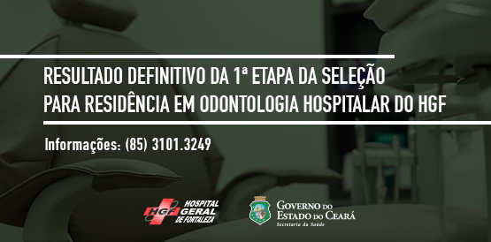 Seleção para Residência em Odontologia Hospitalar avança para segunda etapa