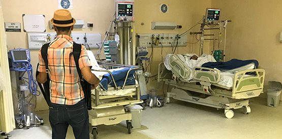 Música alivia tensão e leva esperança a pacientes de UTI