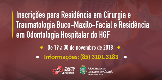 HGF inscreve para residências até 30 de novembro