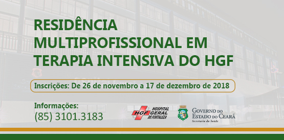 Inscrições abertas para Residência Multiprofissional em Terapia Intensiva