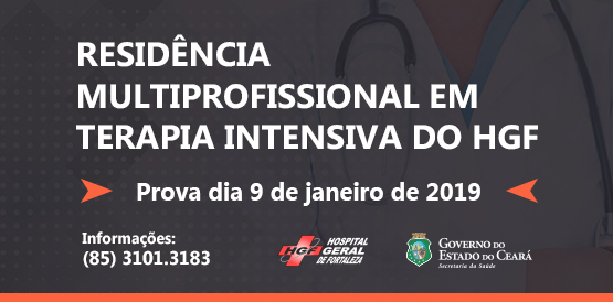 Relação final dos inscritos da Residência Multi em Terapia Intensiva