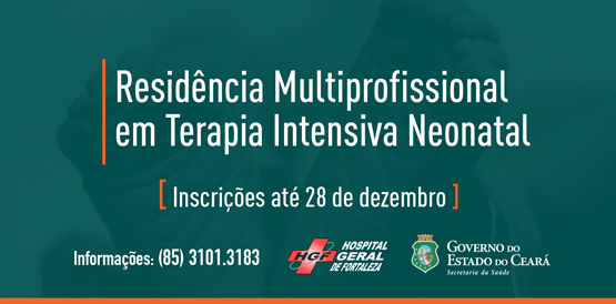 HGF inscreve para residência multiprofissional em UTI neonatal