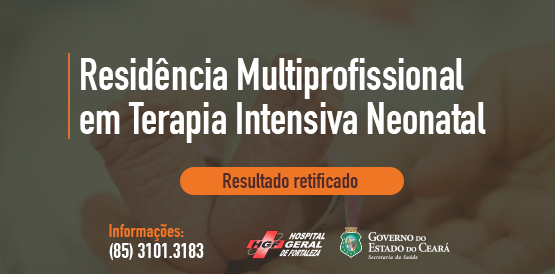 Resultado Preliminar Retificado Residência Neonatologia