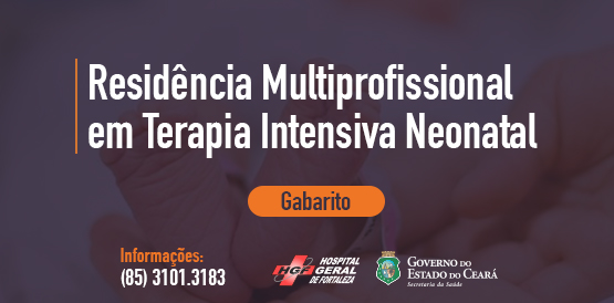 HGF divulga gabarito da Residência Multiprofissional em Terapia Intensiva Neonatal