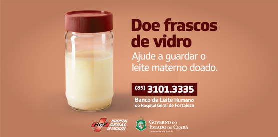 HGF faz campanha para doação de frascos de vidro