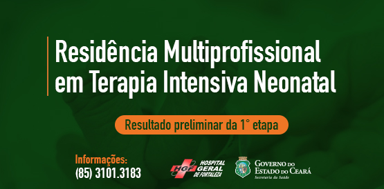 Resultado Preliminar da 1º Etapa da Residência Multiprofissional Neonatal
