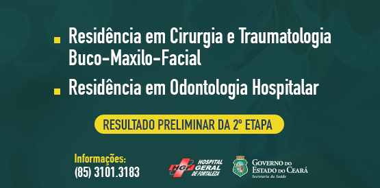 Resultado preliminar da 2º etapa das residências