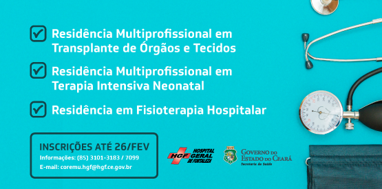HGF inicia processo seletivo para três residências nesta quarta (20)