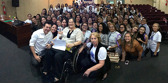 HGF debate violência contra a mulher com participação de Maria da Penha