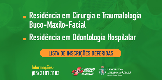 Lista de inscrições deferidas para residências