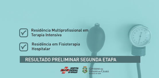 Resultado preliminar da segunda etapa