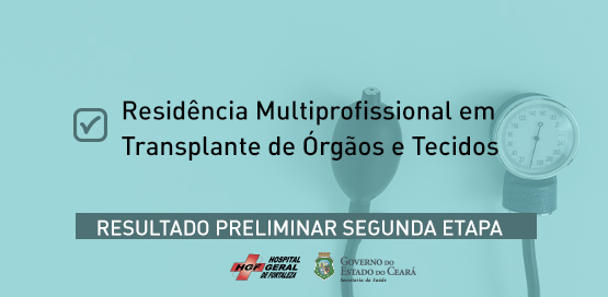 Resultado preliminar da segunda etapa