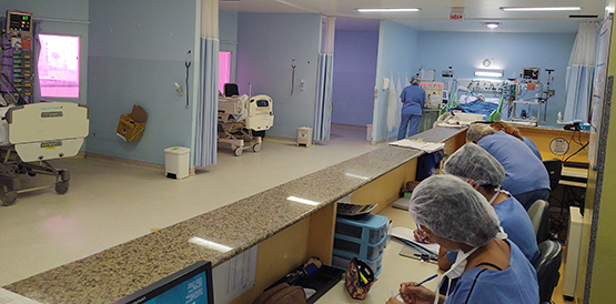 UTI azul do HGF chega ao nono mês sem casos de infecção