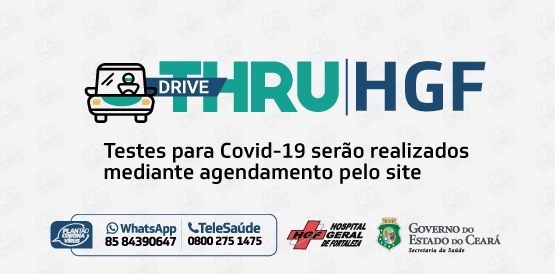 HGF inicia testagem para Covid-19 em sistema drive-thru