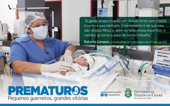 Profissionais relatam dia a dia com prematuros