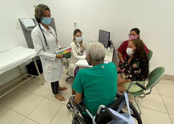 Ambulatório de Cuidados Paliativos do HGF proporciona qualidade de vida a pacientes