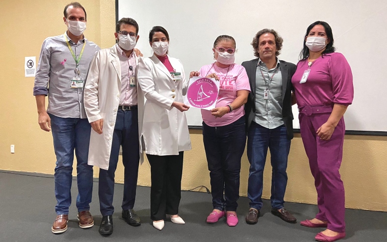 HGF recebe “Selo Rosa” por ações de combate ao câncer de mama