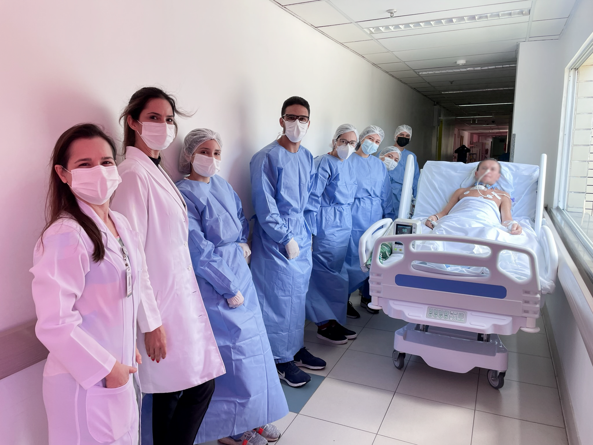 Luz é Vida: projeto do HGF leva pacientes internados na UTI para contemplar luz do sol
