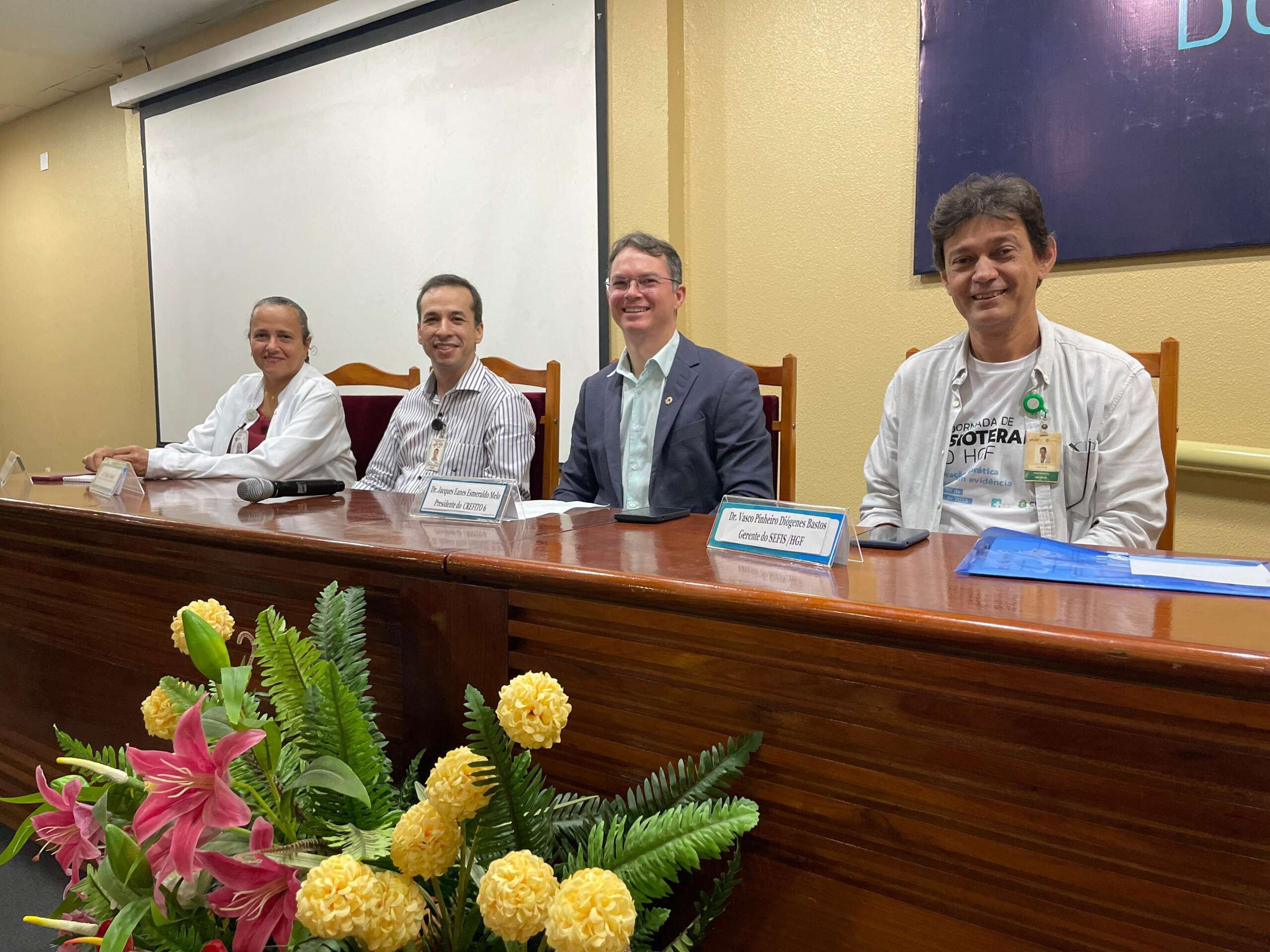 XII Jornada de Fisioterapia do HGF promove prática científica entre profissionais e estudantes