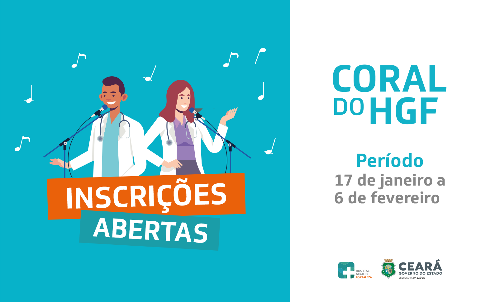 Coral do HGF abre inscrições para novos integrantes