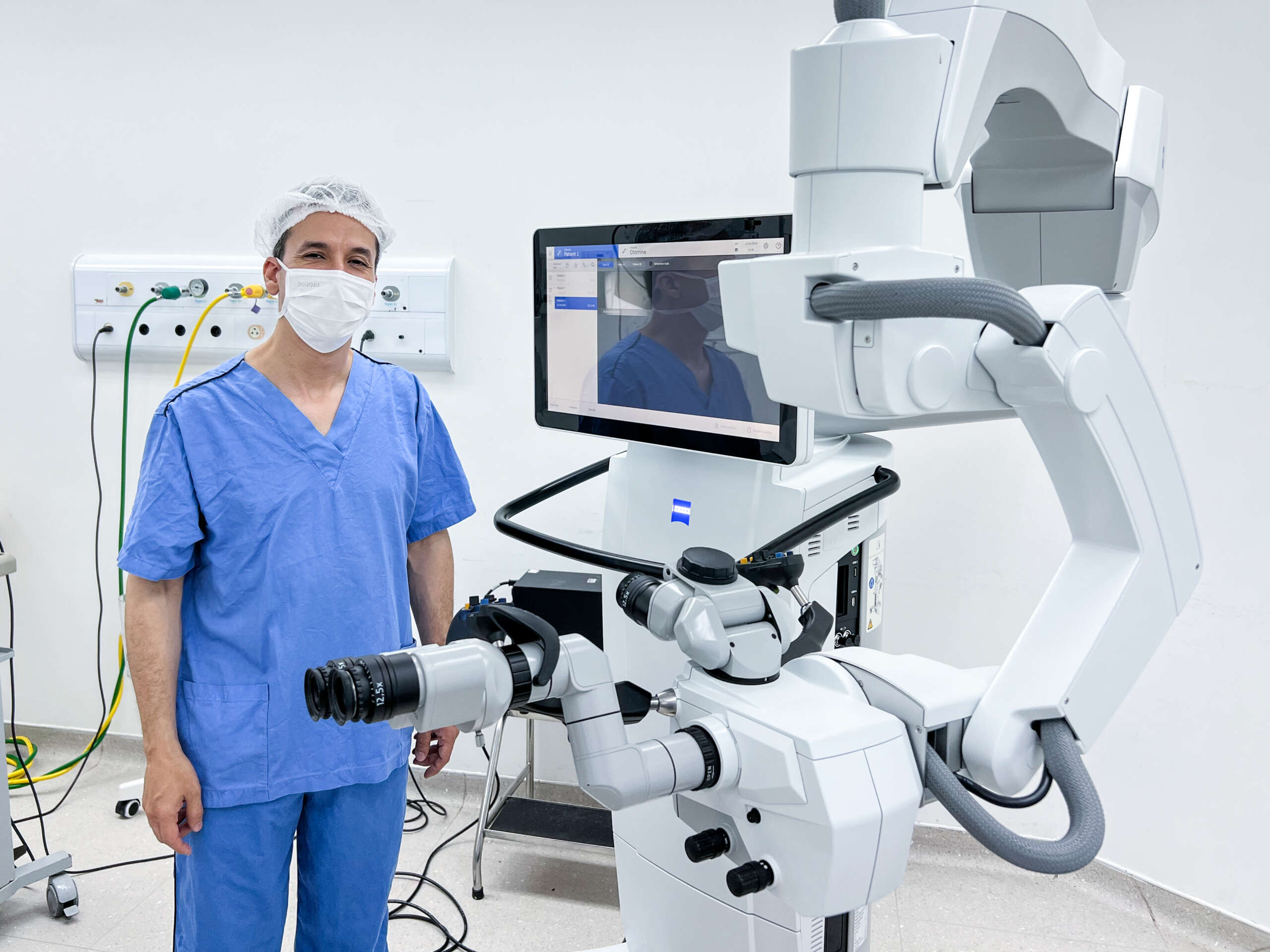 HGF recebe microscópio cirúrgico para modernizar procedimentos do serviço de Otorrinolaringologia
