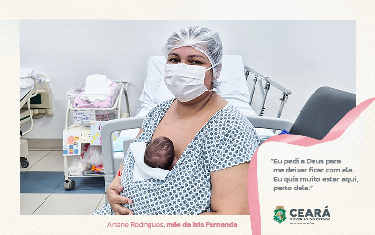 Atividades lúdicas proporcionam bem-estar para mães internadas na unidade Canguru do HGF