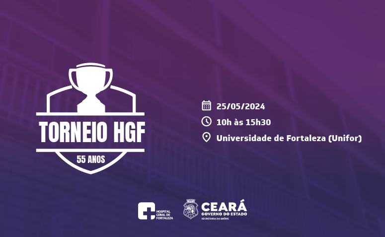 Inscrições abertas para o Torneio Esportivo do HGF