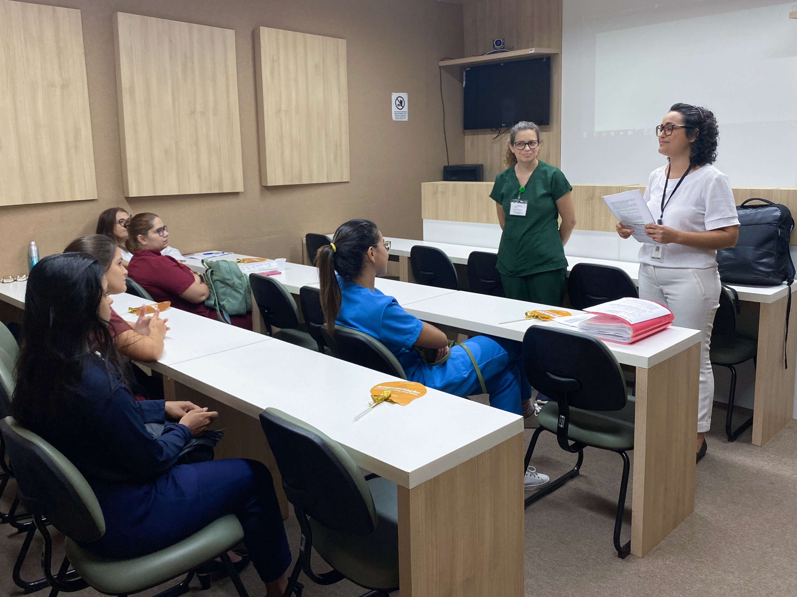 HGF promove capacitação para profissionais de assistência ao aleitamento materno