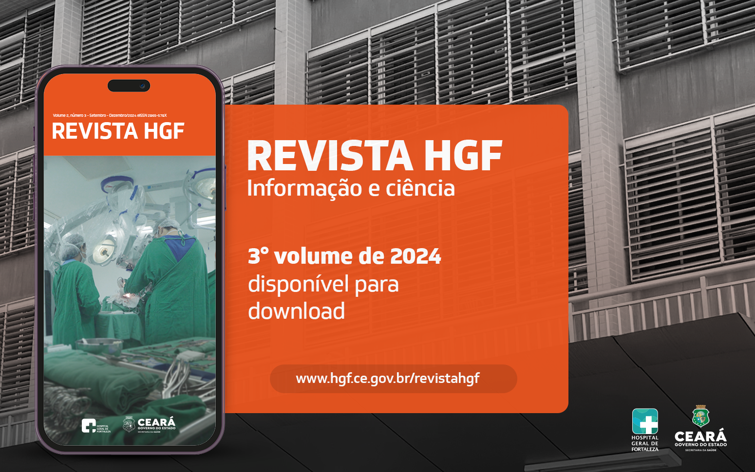 Revista HGF: último volume de 2024 já está disponível para download