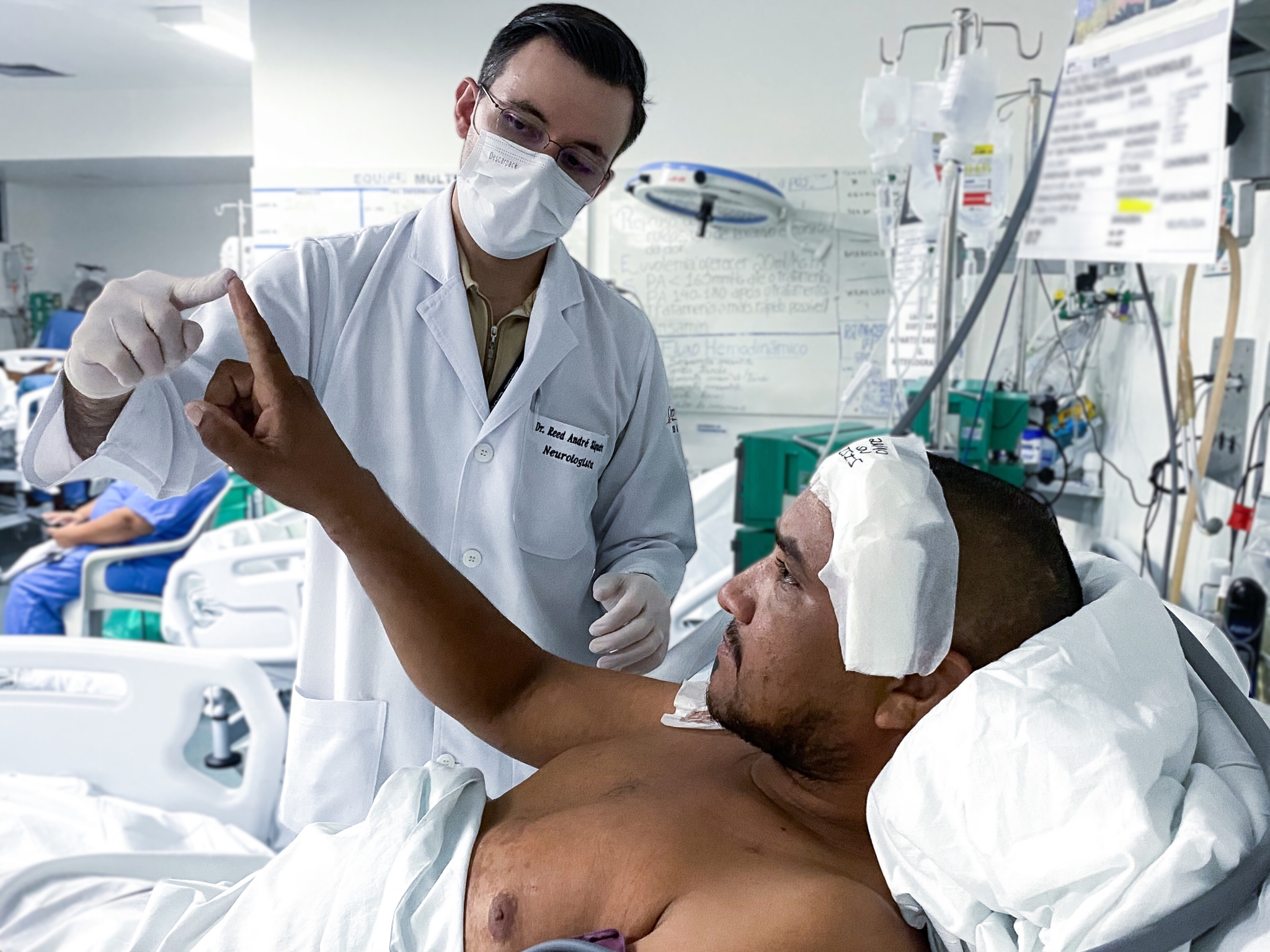 HGF mantém única unidade de AVC hemorrágico do Brasil; unidade possui 15 leitos para tratamento intensivo