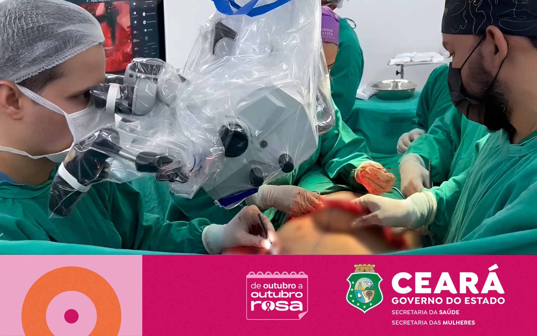 HGF realiza primeira reconstrução mamária por técnica que utiliza tecido abdominal da própria paciente