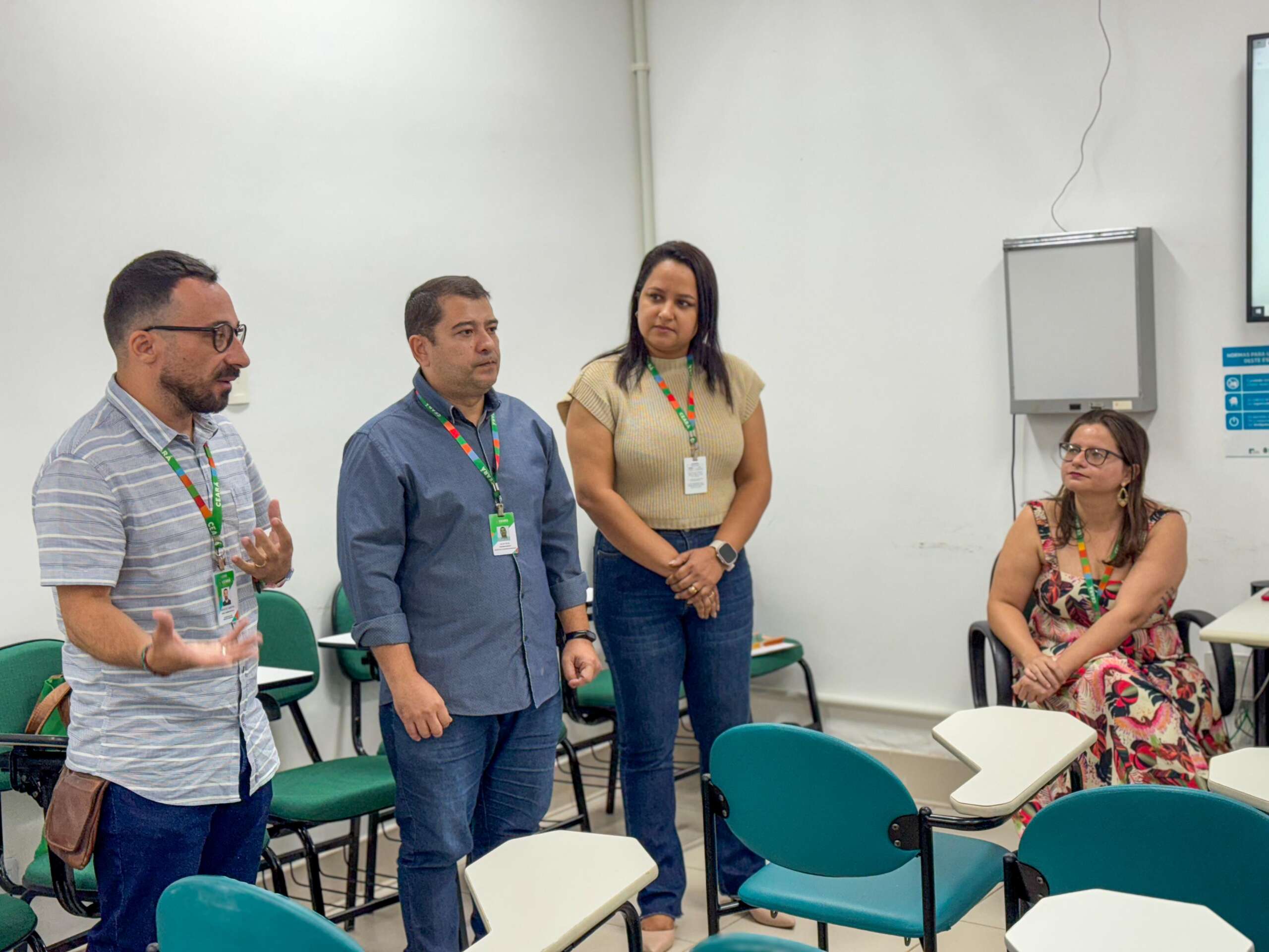 Assistentes sociais do HGF recebem orientação sobre acolhimento a migrantes e refugiados